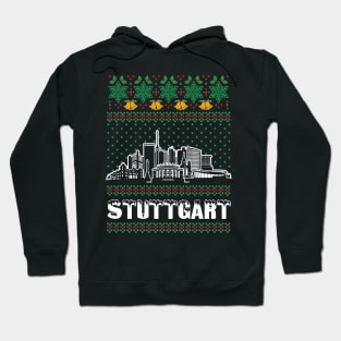 Stuttgart Germany Ugly Christmas Hoodie